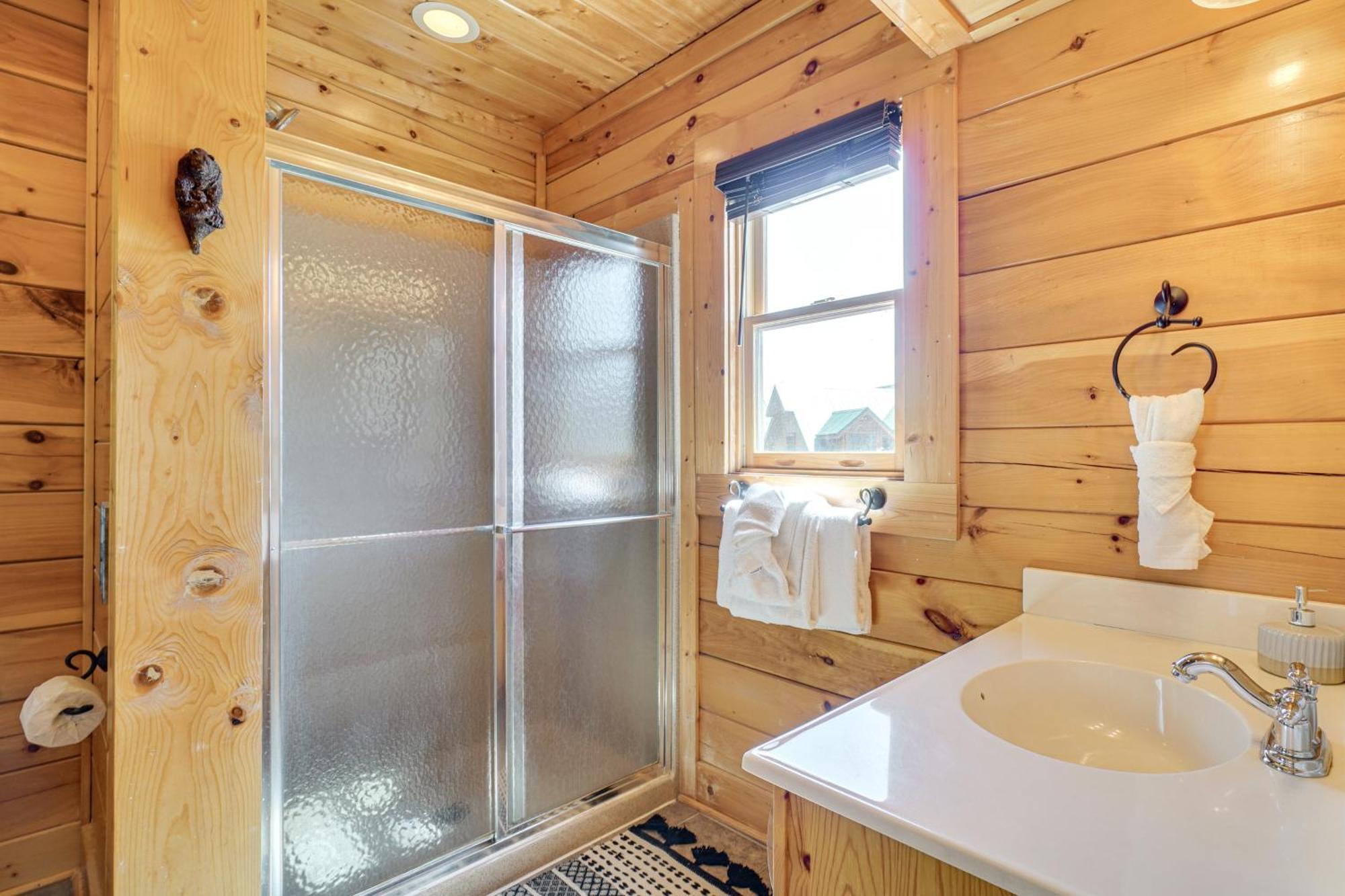 Mountain Dreams Cabin Hot Tub, Sauna And Views! Sevierville Esterno foto