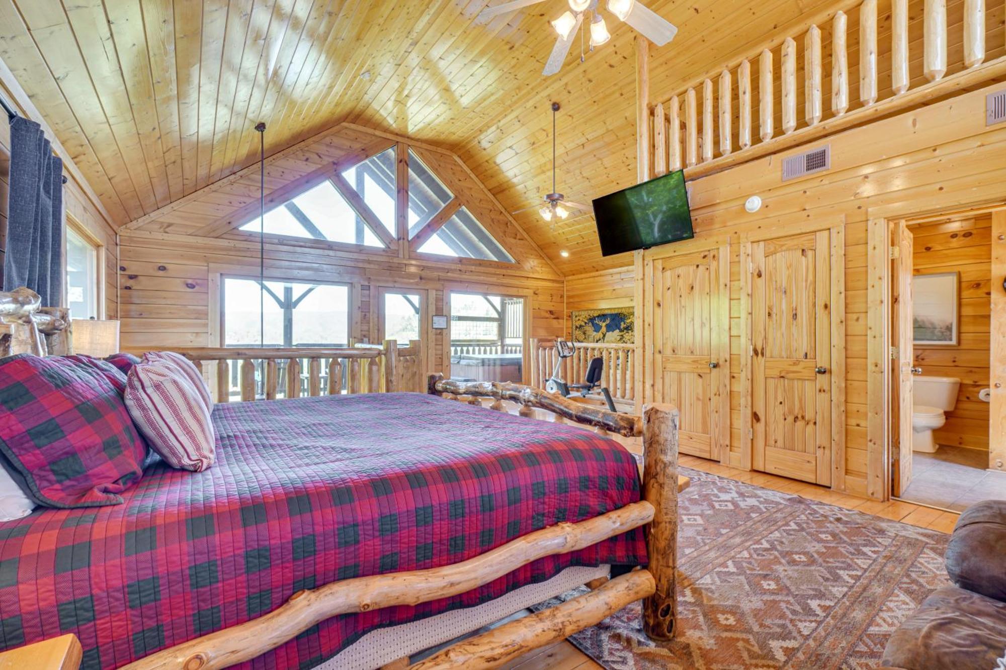 Mountain Dreams Cabin Hot Tub, Sauna And Views! Sevierville Esterno foto